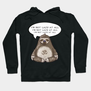 Sweet Sloth. Affirmation Sloth. Hoodie